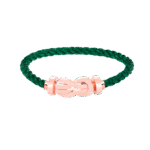 [Eternal Jewelry]CHANCE LARGE 8 FIGURE BUCKLE NO DIAMOND BRACELET ROSE GOLD - 图片 2