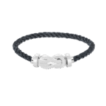 [Eternal Jewelry]CHANCE LARGE 8 FIGURE BUCKLE NO DIAMOND BRACELET SILVER - 图片 2