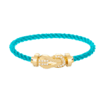 [Eternal Jewelry]CHANCE LARGE 8 FIGURE BUCKLE HALF DIAMOND BRACELET GOLD - 图片 6