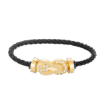[Eternal Jewelry]CHANCE LARGE 8 FIGURE BUCKLE HALF DIAMOND BRACELET GOLD - 图片 7
