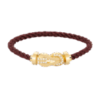 [Eternal Jewelry]CHANCE LARGE 8 FIGURE BUCKLE HALF DIAMOND BRACELET GOLD - 图片 4