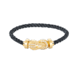 [Eternal Jewelry]CHANCE LARGE 8 FIGURE BUCKLE HALF DIAMOND BRACELET GOLD - 图片 3