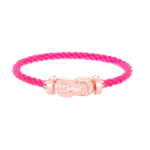 [Eternal Jewelry]CHANCE LARGE 8 FIGURE BUCKLE HALF DIAMOND BRACELET ROSE GOLD - 图片 9