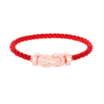 [Eternal Jewelry]CHANCE LARGE 8 FIGURE BUCKLE HALF DIAMOND BRACELET ROSE GOLD - 图片 7
