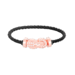[Eternal Jewelry]CHANCE LARGE 8 FIGURE BUCKLE HALF DIAMOND BRACELET ROSE GOLD - 图片 2