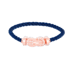 [Eternal Jewelry]CHANCE LARGE 8 FIGURE BUCKLE HALF DIAMOND BRACELET ROSE GOLD - 图片 8