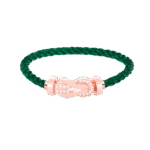 [Eternal Jewelry]CHANCE LARGE 8 FIGURE BUCKLE HALF DIAMOND BRACELET ROSE GOLD - 图片 10