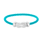 [Eternal Jewelry]CHANCE LARGE 8 FIGURE BUCKLE HALF DIAMOND BRACELET SILVER - 图片 5