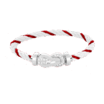 [Eternal Jewelry]CHANCE LARGE 8 FIGURE BUCKLE HALF DIAMOND BRACELET SILVER - 图片 11