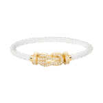[Eternal Jewelry]CHANCE LARGE 8 FIGURE BUCKLE FULLDIAMOND BRACELET GOLD - 图片 12
