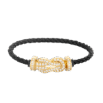 [Eternal Jewelry]CHANCE LARGE 8 FIGURE BUCKLE FULLDIAMOND BRACELET GOLD - 图片 8