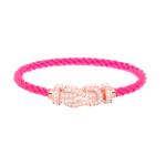 [Eternal Jewelry]CHANCE LARGE 8 FIGURE BUCKLE FULL DIAMOND BRACELET ROSE GOLD - 图片 9