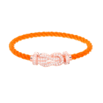 [Eternal Jewelry]CHANCE LARGE 8 FIGURE BUCKLE FULL DIAMOND BRACELET ROSE GOLD - 图片 2