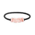 [Eternal Jewelry]CHANCE LARGE 8 FIGURE BUCKLE FULL DIAMOND BRACELET ROSE GOLD - 图片 6