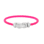 [Eternal Jewelry]CHANCE LARGE 8 FIGURE BUCKLE FULL DIAMOND BRACELET SILVER - 图片 10