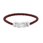 [Eternal Jewelry]CHANCE LARGE 8 FIGURE BUCKLE FULL DIAMOND BRACELET SILVER - 图片 4