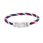 [Eternal Jewelry]CHANCE LARGE 8 FIGURE BUCKLE FULL DIAMOND BRACELET SILVER - 图片 7