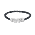 [Eternal Jewelry]CHANCE LARGE 8 FIGURE BUCKLE FULL DIAMOND BRACELET SILVER - 图片 3