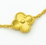 [Eternal Jewelry]CLOVER BRACELET 5 MOTIFS GOLD DIAMOND - 图片 3