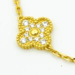 [Eternal Jewelry]CLOVER BRACELET 5 MOTIFS GOLD DIAMOND - 图片 6
