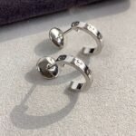 [Eternal Jewelry]LOVE EARRINGS 2.65MM SILVER