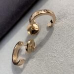 [Eternal Jewelry]LOVE EARRINGS 2.65MM PINK GOLD - 图片 5
