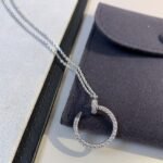[Eternal Jewelry]JUSTE NECKLACE SILVER DIAMONDS - 图片 5