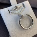 [Eternal Jewelry]JUSTE NECKLACE SILVER DIAMONDS - 图片 6