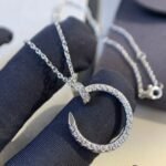[Eternal Jewelry]JUSTE NECKLACE SILVER DIAMONDS - 图片 8