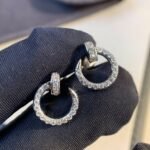 [Eternal Jewelry]JUSTE EARRINGS SILVER DIAMONDS