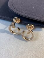 [Eternal Jewelry]JUSTE EARRINGS GOLD DIAMONDS - 图片 4
