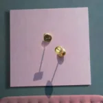 [Eternal Jewelry]LOVE EARRINGS GOLD 10MM - 图片 7