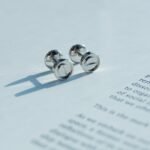 [Eternal Jewelry]LOVE EARRINGS SILVER 10MM - 图片 6