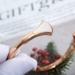 [Eternal Jewelry]DREAM BRACELET OPEN PINK GOLD MOP DIAMOND - 图片 3