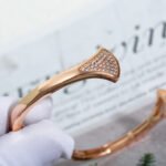 [Eternal Jewelry]DREAM BRACELET OPEN PINK GOLD MOP DIAMOND - 图片 6