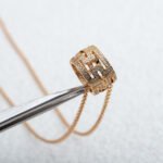 [Eternal Jewelry]PARENTESI NECKLACE PINK GOLD DIAMOND - 图片 5