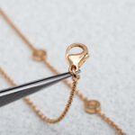 [Eternal Jewelry]PARENTESI NECKLACE PINK GOLD DIAMOND - 图片 7