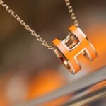 [Eternal Jewelry]POP H PEDANT PINK GOLD