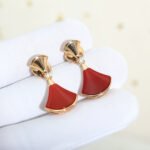 [Eternal Jewelry]DREAM Carnelian PINK GOLD EARRINGS
