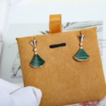 [Eternal Jewelry]DREAM MALACHITE PINK GOLD EARRINGS - 图片 5