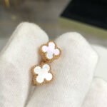 [Eternal Jewelry]CLOVER MINI GOLD EARRINGS - 图片 4
