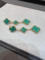 [Eternal Jewelry]CLOVER MALACHITE 3 MOTIFS GOLD - 图片 4