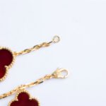 [Eternal Jewelry]CLOVER BRACELET 5 MOTIFS CARNELIAN TIGER EYE - 图片 5