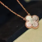 [Eternal Jewelry]CLOVER 15MM  GRAY MOTHER OF PEARL NECKLACE - 图片 4