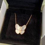 [Eternal Jewelry]BUTTERFLY GOLD MOP DIAMOND NECKLACE - 图片 3