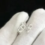 [Eternal Jewelry]CHAINE SMALL EARRINGS GOLD AND SILVER - 图片 8