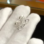 [Eternal Jewelry]CHAINE SMALL EARRINGS GOLD AND SILVER - 图片 10