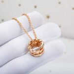 [Eternal Jewelry]SERPENTI PINK GOLD NECKLACE DIAMOND - 图片 3