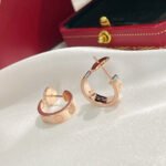 [Eternal Jewelry]LOVE EARRINGS 5.7MM 2 DIAMONDS - 图片 2