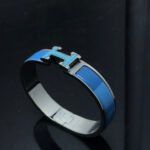 [Eternal Jewelry]H BRACELET BLUE RAINBOW CERAMIC - 图片 3